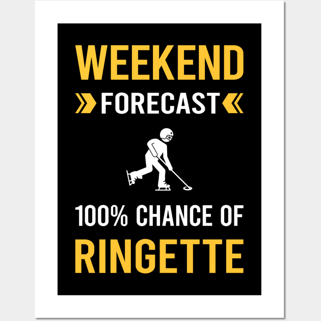 Weekend Forecast Ringette Wall Art by Good Day